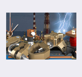 Grounding and Lightning protection, earthing measurement,
                  earthing material like copper conductor, joints. (Mfrs: Furse,
                  Cadweld, Thompson, Penn-Union, Blackburn)